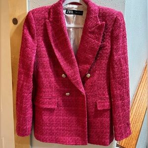 Pink Zara Blazer